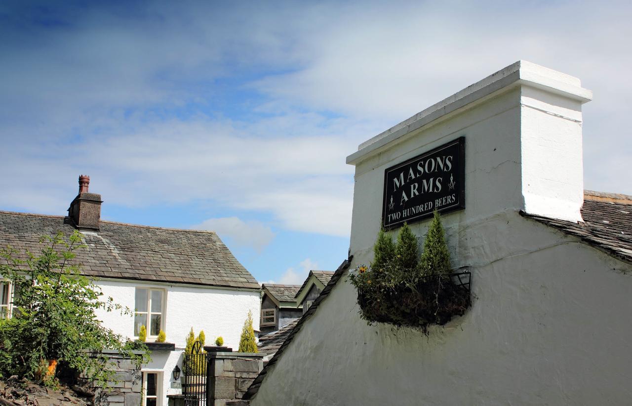 Mason'S Arms Hotell Bowland Bridge Eksteriør bilde